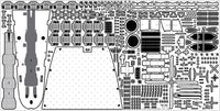 1/350 Pontos Model USS BB-63 Missouri Circa 1991 Detail Up Set 37018F1