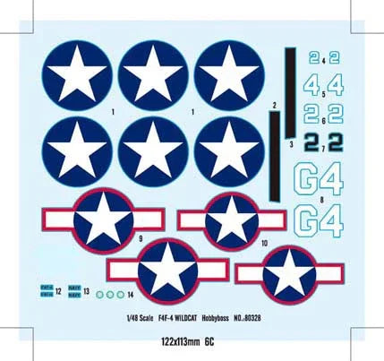1/48 Hobby Boss F4F-4 Wildcat 80328
