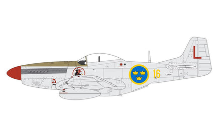 1/48 Airfix F51D Mustang Fighter A05136