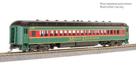 HO Broadway Ltd Heavyweight 5-Car Passenger Set Christmas Paint Scheme 9103 - MPM Hobbies