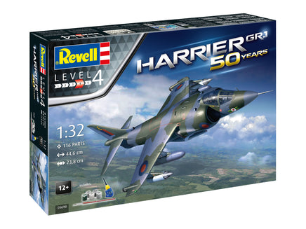 1/32 Revell Germany Geschenkset Harrier GR.1 50 Years 05690