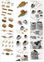 1/350 Pontos Model USS BB-63 Missouri 1945 Detail Up Set "Advanced" (20B Deck Blue) 37026FB