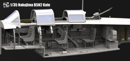 1/35 Border Model Nakajima B5N2 Type 97 Carrier Attack Bomber "Kate" w/Full Interior BF005
