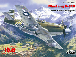 1/48 ICM Mustang P-51A WWII American Fighter 48161
