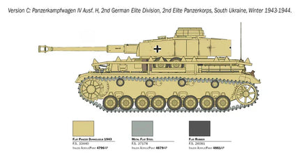 1/35 Italeri Pz. Kpfw. IV Ausf. H 6578