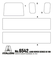 1/35 Italeri Land Rover Series III 109 "Guardia Civil" 6542