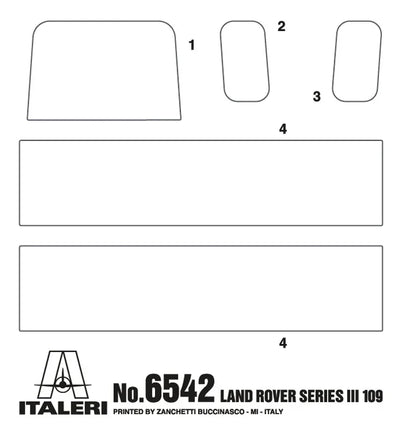 1/35 Italeri Land Rover Series III 109 "Guardia Civil" 6542