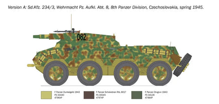 1/35 Italeri Sd. Kfz. 234/3 6756