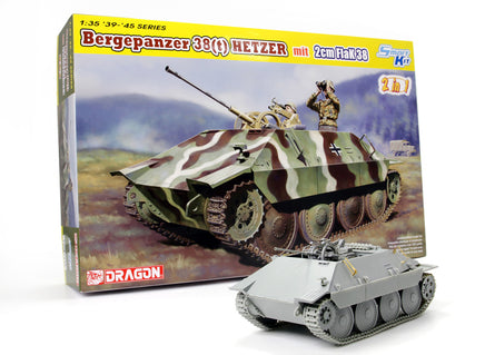 1/35 Dragon Model Bergepanzer 38(t) Hetzer mit 2cm FlaK 38 6399