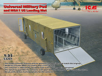 1/35 ICM Universal Military Pod and M8A1 US Landing Mat 53201