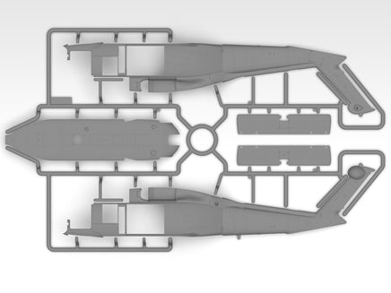 1/48 ICM MH-60L Black Hawk US Special Forces Helicopter 48360