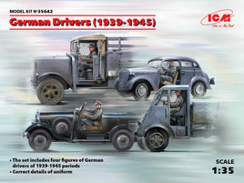 1/35 ICM German Drivers (1939-1945) 4 Figures 35642