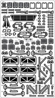 1/200 Pontos Model Bismarck 1941 Detail Up Set Basic Ver.2 (No Wood Deck) 22001F2