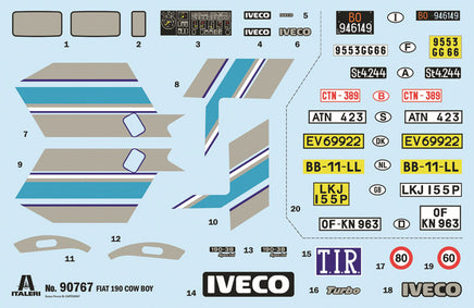 1/24 Italeri IVECO 190.38 Cowboy 90767
