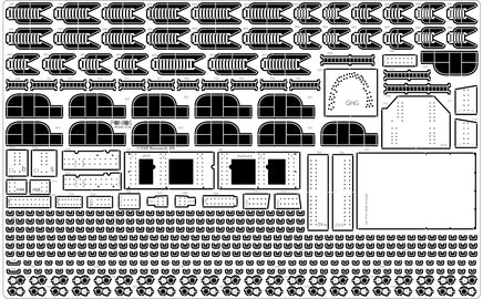 1/200 Pontos Model Bismarck 1941 Detail Up Set Basic Ver.2 23001F2