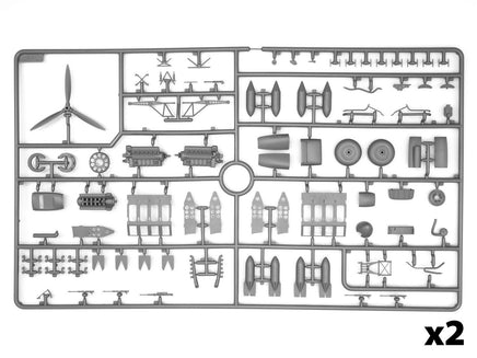 1/48 ICM He 111H-6 North Africa WWII German Bomber 48265