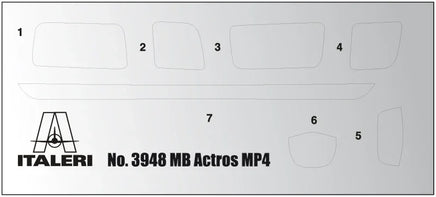 1/24 Italeri Mercedes-Benz MP4 Big Space 3948