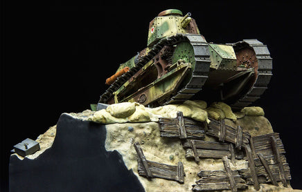 1/35 Meng Models French FT-17 Light Tank (Riveted Turret) TS011