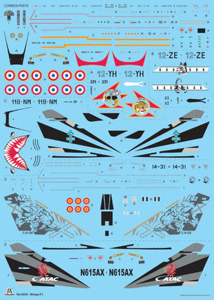 1/48 Italeri Mirage F1 C/CR 2839