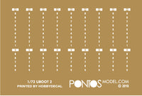 1/72 Pontos Model U-Boot Type IX C Detail Up Set 72002F1