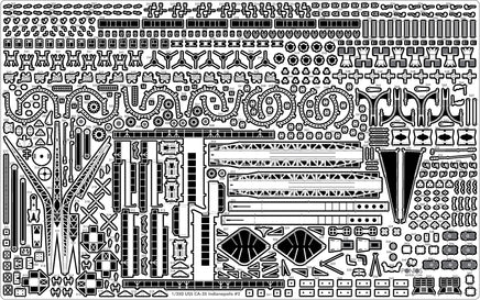 1/350 Pontos Model USS CA-35 Indianapolis 1945 Detail Up Set for Academy 37017F1