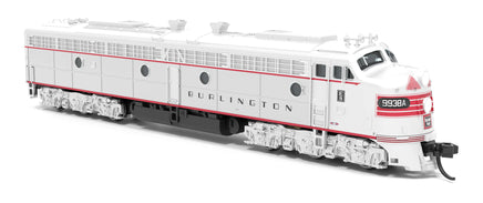 N Broadway Ltd EMD E8A CB&Q 9945B w/ Red Stripes, Paragon4 Sound/DC/DCC 8817