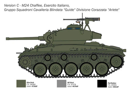 1/35 Italeri M24 Chaffee 6761 - MPM Hobbies