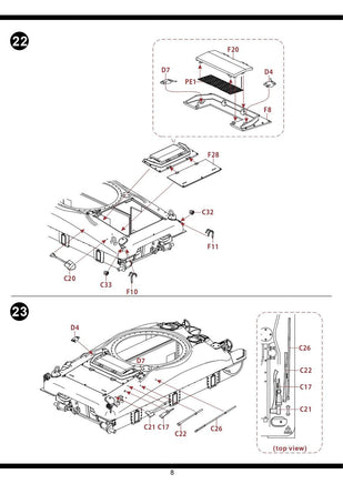 1/35 Pig Models M4A1 Sherman w/ T1E3 US Army Mine Exploder Plastic Model Kit 35-006