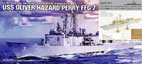1/350 Pontos Model USS FFG Oliver Hazard Perry Class Detail Up Set Plus Kit 36019F1