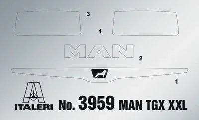 1/24 Italeri MAN TGX 18.500 XXL Lion Pro Edition 3959