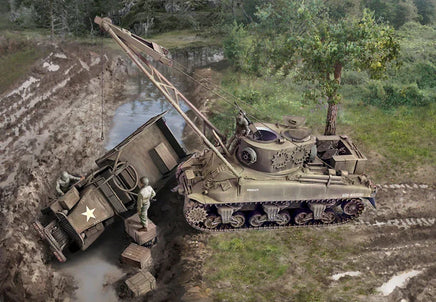 1/35 Italeri M32B1 Armored Recovery Vehicle 6547