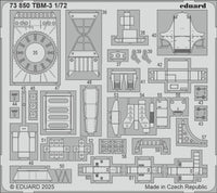 1/72 Eduard TBM-3 Photo Etch 73850