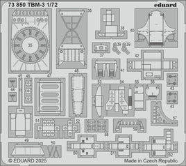 1/72 Eduard TBM-3 Photo Etch 73850