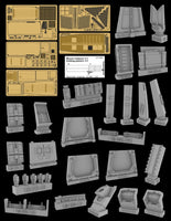 1/72 Green Strawberry Star Wars Razor Crest - Cargo Bay Photo Etch (AMT) B18422