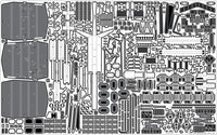 1/350 Pontos Model USS BB-63 Missouri Circa 1991 Detail Up Set 37018F1