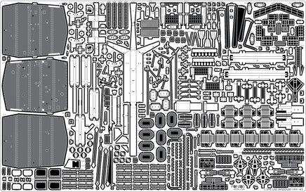 1/350 Pontos Model USS BB-63 Missouri Circa 1991 Detail Up Set 37018F1