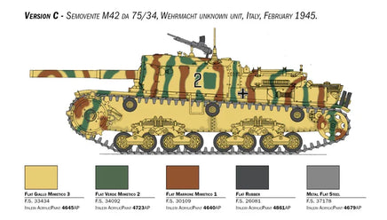 1/35 Italeri Semovente M42 da 75/34 6584