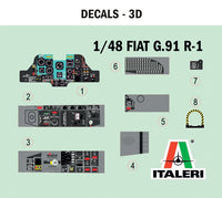 1/48 Italeri Fiat G.91 R 92645 - MPM Hobbies