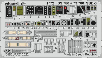 1/72 Eduard SBD-3 for FLYHAWK 73780