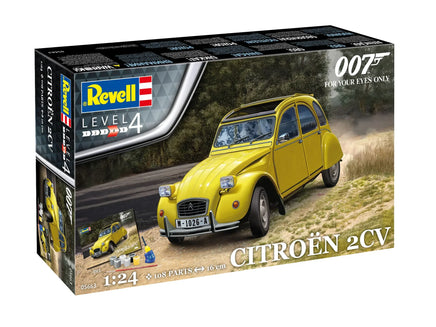 1/24 Revell Germany Geschenkset James Bond "Citroen 2 CV" 05663