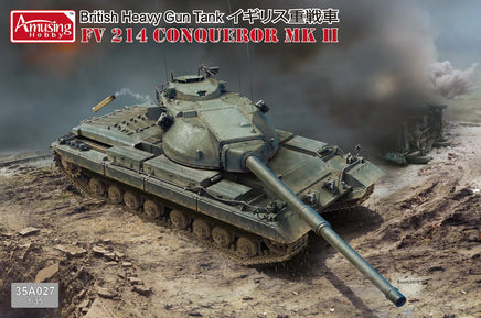 1/35 Amusing Hobby British Heavy Gun Tank FV 214 Conqueror Mk.II 35A027