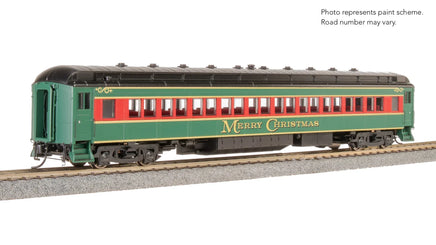 HO Broadway Ltd Heavyweight 5-Car Passenger Set Christmas Paint Scheme 9103 - MPM Hobbies