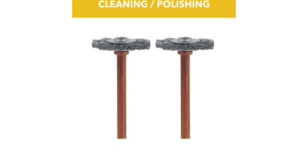 Dremel 3/4" Stainless Steel Brushes 530-02