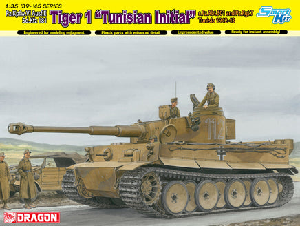 1/35 Dragon Model Pzkpfw.VI Ausf.E Sd.Kfz 181 Tiger 1 "Tunisian Initial" 6608