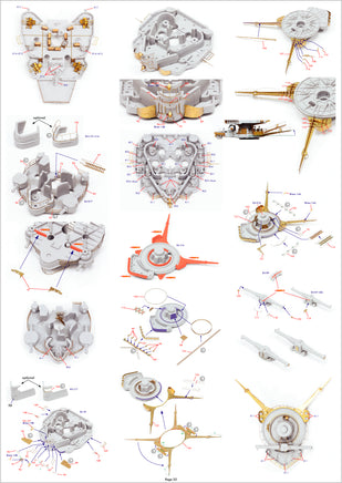 1/350 Pontos Model IJN Nagato 1941 Detail Up Set for Hasegawa 35029F1