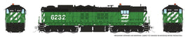 HO Rapido EMD SD9 (DC/DCC/Sound): Burlington Northern: #6232 - 50628