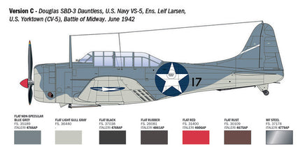 1/48 Italeri SBD-3 Dauntless 2841