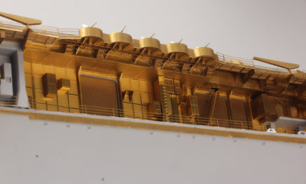 1/200 Pontos Model USS CV-6 Enterprise 1942 Detail Up Set (Teak Tone Deck) 27010FN
