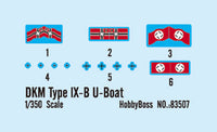 1/350 Hobby Boss DKM Type IX-B U-Boat 83507