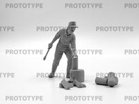 1/35 ICM Feldküche WWII German Field Kitchen with Cooks 35618